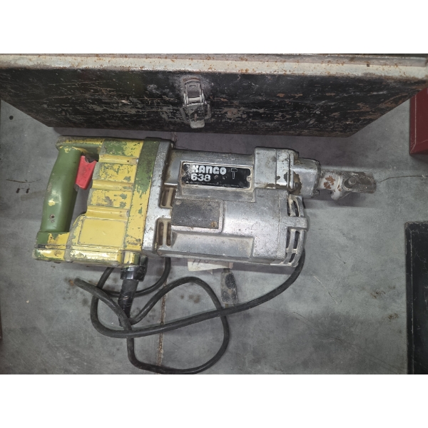 Kango 638 Industrial Electric Hammer With Attachment Pieces In Metal Case