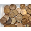 Image 2 : Approx. $1.00 Face Value of Assorted 1950's Lincoln Wheat Pennies 
