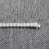 Image 6 : Beautiful 14K White Gold Bracelet Ft. Breathtaking Clear Stones ~ Weighing 8.2 Grams