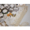 Image 5 : Large Lot of Costume Jewelry: Bracelets, Necklaces, Pins, Clear Jewelry Box