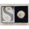 Image 2 : 2007 1oz. Uncirculated Silver American Eagle in Original Packaging - AFV $1.00
