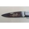 Image 6 : Brand New "U.S Army" Frost Cutlery Folding Pocket Knife With 4.5" Barracuda Wood Handle 3” Blade