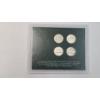 Image 4 : Complete San Francisco Mint Silver Jefferson Wartime Nickel Collection In Acrylic Display