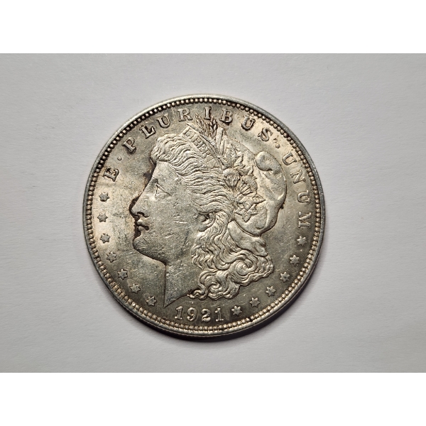 1921 Morgan Silver Dollar - 90% Silver Coin