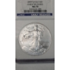 Image 2 : NGC 2009 Early Releases MS 70 1 Troy Oz .999 Fine Silver American Eagle 