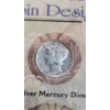 Image 3 : Silver 1944 Mercury Dime & 1944 Walking Liberty Half Dollar In Display & Tribute 1927D Double Eagle 