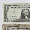 Image 2 : TWO United States Blue Seal *STAR NOTES* $1 Silver Certificates - Face Value $2.00