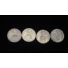 Image 4 : 1910, 1920, 1940, 1945 British One Shilling 0.5000 Silver Coins