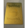 Image 2 : Rare Pokemon Charizard Gold Foil Trading Card - Mint Condition