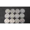 Image 2 : Assorted Years 90% Silver Washington Head & Standing Liberty Quarters - Face Value: $8.00