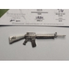 Image 4 : 2024 Handcrafted Investment Caster 7.6g .999 Pure Silver Miniature M16 Rifle With COA