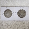 Image 4 : Two United States Walking Liberty 90% Silver Half Dollars: 1934 & 1943-D