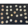 Image 1 : 	Unique Coin Collection Of Various Sizes And Face Values, 28 Coins - Mint Condition