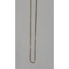 Image 6 : 14K Yellow Gold 18" Serpentine Necklace - Weight: 2.1g