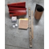 Image 1 : 20'' Metal Toolbox With Tray, Sandpaper, 4ft Wood Level & More!