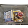 Image 2 : Storage Tote With Assorted Books & Literature 