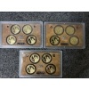 Image 2 : Three United States Mint Presidential $1 Coin Proof Sets