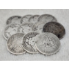 Image 1 : $2.75 Face Value in Assorted 90% Silver Barber Quarters