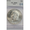 Image 2 : ICG United States 1973-S MS66 Eisenhower 40% SIlver Dollar