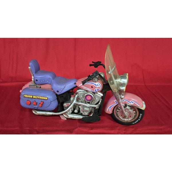 ROAD RIPPERS TOY STATE? COOL HARLEY DAVIDSON PINK MOTORCYCLE LIGHT & SOUNDS
