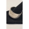 Image 2 : Unique 90% Coin Silver Ring - Size 11 