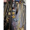 Image 2 : Vintage Costume Jewelry Collection Including Necklaces, Pins, Digital Watch, Gold Tone Bangle & Much