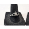Image 2 : Two Vintage-Style Sterling Silver Rings TW: 6.3g