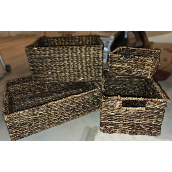 4 Basket Set - 9.5x7.5 to 14x19