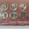 Image 5 : Colonial America Coin Collection Set: Including 90% SILVER Franklin Half Dollar
