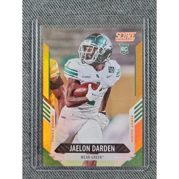 2021 Panini Score Football Jaelon Darden Rookie NUMBERED 07/10