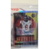 Image 7 : Autographed Zach Evans Riddell Mini Helmet With COA & 2023 Panini Zack Evans Autographed Rookie Card