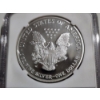 Image 4 : 2002-W Silver 1 Oz PROOF American Eagle NGC PF70 ULTRA CAMEO GRADED Round From West Point Mint
