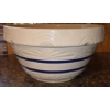 Image 1 : 14" Stoneware Bread Bowl - 7.5" Tall - Thick Stoneware and Heavy