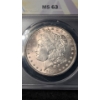 Image 2 : ANACS 1886 MS 63 90% Morgan Silver Dollar