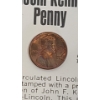 Image 5 : (6) Uncirculated 1974 Third Party Counterstamped Lincoln-Kennedy Novelty Pennies
