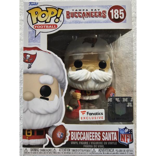 Funko Pop! Football #185 - TB Buccaneers Santa - NFL Licensed - Fanatics Exclusive Edition