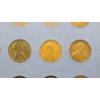 Image 4 : Assorted Years/Mint Marks Lincoln Wheat & Memorial Cents In Blank Whitman Coin Book - FV $0.74