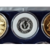 Image 6 : America's Million Dollar Coins Tribute Proof Set Including 24KT Gold & .999 Silver Clad Bronze 