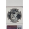 Image 4 : NGC 1971-S PF 68 CAMEO 40% Silver Eisenhower Dollar With Facsimile Eisenhower Signature 