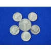 Image 1 : Assorted 90% Silver U.S. Coins: Dimes & Standing Liberty Quarter FV: $0.75