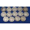 Image 4 : 1912 Barber Silver Dime & Assorted Years Silver Mercury Dimes - Face Value: $2.90