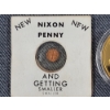 Image 2 : Lot of Three Assorted Coins Including 1986 Commemorative Half Dollar, Nixon Penny & 2019 Roosevelt