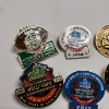 Image 2 : Large Lot of Assorted Pro Football Hall of Fame Collectible Pins 