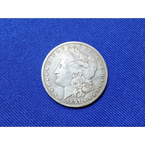1897-S Morgan Silver Dollar 