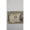 Image 2 : Series 1950-D $5 Star Bank Note With Granahan And Dillon Signatures - Face Value: $5.00