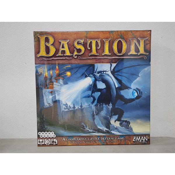 NEW IN PLASTIC Bastion Cooperative Castle Defense Board Game ~ Perfect for Game Night!