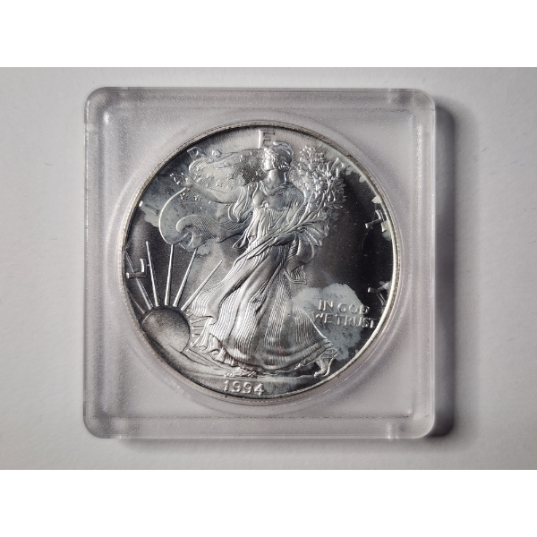 ~KEY DATE SILVER EAGLE~ 1994 United States One Troy Oz American Eagle .999 Fine Silver Round