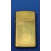 Image 2 : Vintage Solid Brass Zippo Lighter 