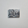 Image 2 : x2 Valcambi Suisse 1 Gram Fine Pure .999 Silver Bars - 2g Fine Silver Total