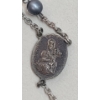 Image 18 : Creed Sterling Coin, Mother Mary Miraculous Pendant & Assorted Sterling Rosaries -Weight: 199.4g